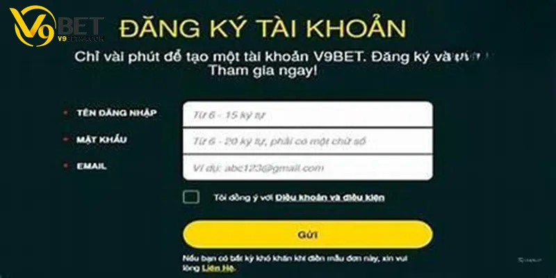 Hướng chi tiết các cược thủ chi tiết đăng ký đăng nhập V9bet mới nhất Hướng dẫn anh em cược thủ Đăng ký Đăng nhập V9bet
