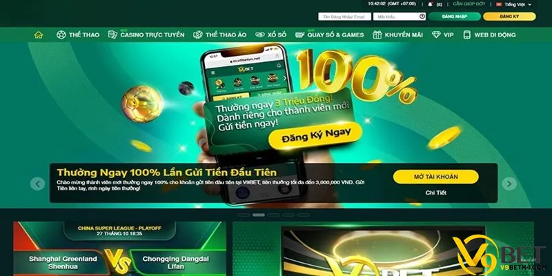 Tập hợp những khuyến mãi v9bet cực HOT mới nhất 2024 Những chương trình khuyến mãi nổi bật dành cho anh em cược thủ